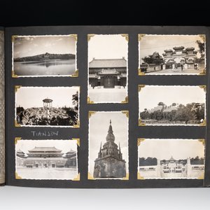 (Graphic content!) A photo album with sights of China and post-war scenes, 20th C. — photo 15