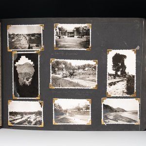 (Graphic content!) A photo album with sights of China and post-war scenes, 20th C. — photo 17