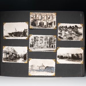 (Graphic content!) A photo album with sights of China and post-war scenes, 20th C. — photo 22