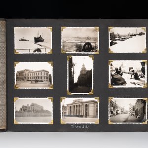 (Graphic content!) A photo album with sights of China and post-war scenes, 20th C. — photo 5