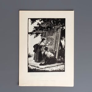 'Gravures sur Bois de la Chine Nouvelle': 40 woodcuts, dated 1956, and 'Baishi Lao Ren Hua Ce': 7 woodblock prints after Qi Baishi, Rong Bao Zhai 荣宝斋 studio, 20th C. — 照片 18