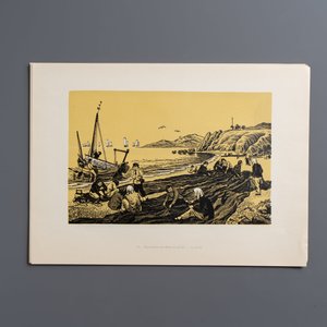 'Gravures sur Bois de la Chine Nouvelle': 40 woodcuts, dated 1956, and 'Baishi Lao Ren Hua Ce': 7 woodblock prints after Qi Baishi, Rong Bao Zhai 荣宝斋 studio, 20th C. — 照片 19