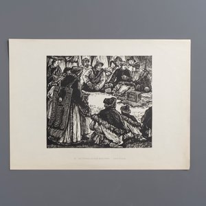 'Gravures sur Bois de la Chine Nouvelle': 40 woodcuts, dated 1956, and 'Baishi Lao Ren Hua Ce': 7 woodblock prints after Qi Baishi, Rong Bao Zhai 荣宝斋 studio, 20th C. — 照片 44