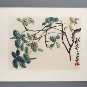 'Gravures sur Bois de la Chine Nouvelle': 40 woodcuts, dated 1956, and 'Baishi Lao Ren Hua Ce': 7 woodblock prints after Qi Baishi, Rong Bao Zhai 荣宝斋 studio, 20th C. — 照片 49