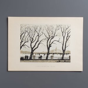 'Gravures sur Bois de la Chine Nouvelle': 40 woodcuts, dated 1956, and 'Baishi Lao Ren Hua Ce': 7 woodblock prints after Qi Baishi, Rong Bao Zhai 荣宝斋 studio, 20th C. — 照片 9