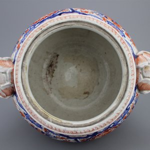 Grote Japanse imari 'koro' (wierookbrander), 19e eeuw. — foto 1