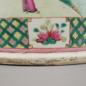 Grote vaas in Chinees porselein met Onsterfelijken, 19e eeuw — foto 11