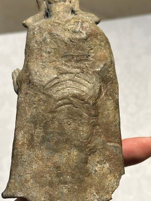 Groupe de cinq figures de Bouddha en bronze, Thaïlande et Indonésie, 8/17ème — photo 19