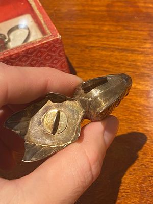 Groupe de dix petit objets en argent, Chine, marque Bao Sheng 寶升, 19/20ème — photo 12