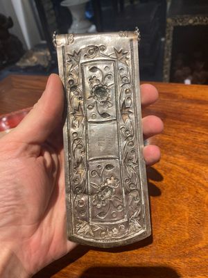 Groupe de dix petit objets en argent, Chine, marque Bao Sheng 寶升, 19/20ème — photo 14