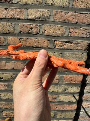 Groupe de huit immortels en corail rouge sur socle en bois, Chine, 19/20ème — photo 8