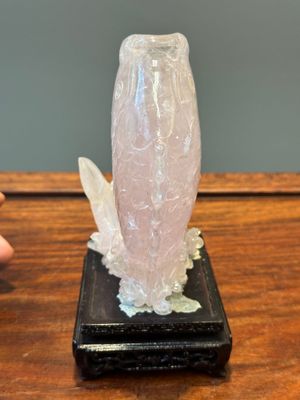 Groupe de sculptures en lapis-lazuli, quartz rose et autres pierres précieuses, Chine, 19/20ème — photo 84