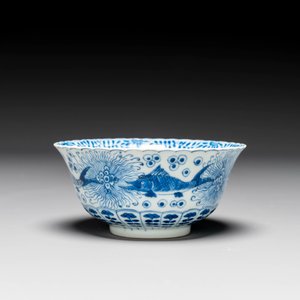 Groupe de six pièces en porcelaine de Chine bleu et blanc, 18/19ème — photo 7