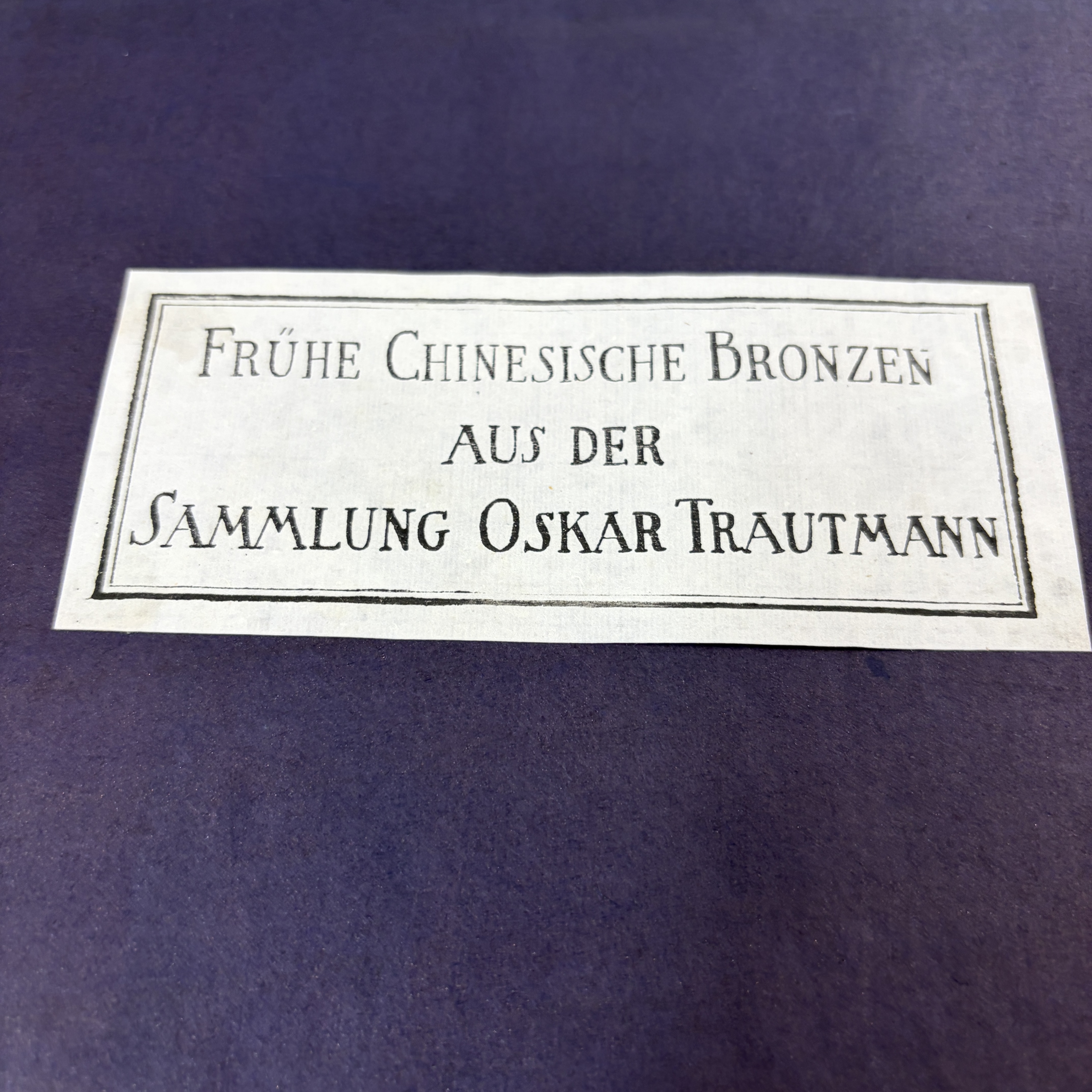 Gustav Ecke: 'Frühe Chinesische Bronzen aus der Sammlung Oskar Trautmann' — photo 9
