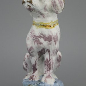 Hond in Brussels aardewerk, ca. 1750 — foto 1