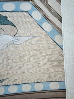 Huang Bore 黃般若 (1901-1968): 'Vimalakirti and his servant', ink and colour on paper, dated 1947 — foto 11