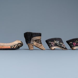 Huit chaussures 'lotus', Chine, 19ème — photo 8