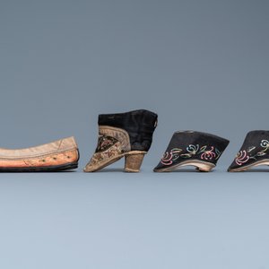 Huit chaussures 'lotus', Chine, 19ème — photo 9