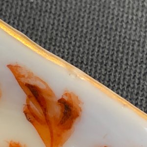Huit cuillères en porcelaine de Chine famille rose et polychrome, 19/20ème — photo 7