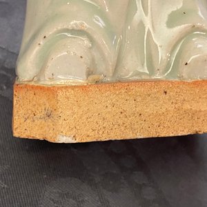 Huit groupes en biscuit émaillé bleu, blanc et céladon, Chine, Qianlong/Jiaqing — photo 61