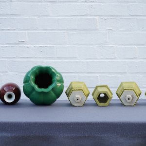 Huit pièces en porcelaine de Chine monochrome, 19/20ème — photo 22