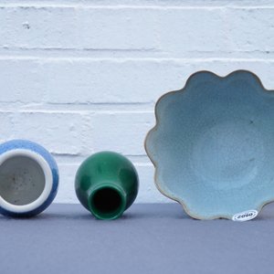 Huit pièces en porcelaine de Chine monochrome, 19/20ème — photo 26