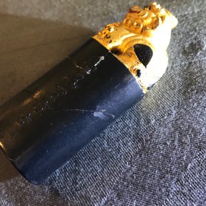 Huit pierres d'encre en forme de sceaux dans un coffre de présentation, 18/19ème — photo 33