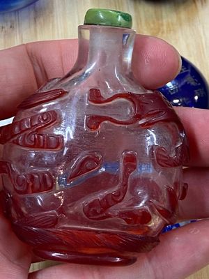 Huit tabatières en verre, Chine, 19/20ème — photo 42