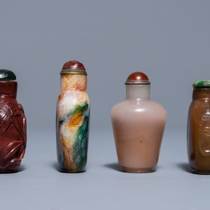 Huit tabatières en verre, Chine, 19/20ème — photo 3