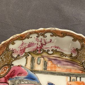 Huit tasses et soucoupes en porcelaine de Chine famille rose, Yongzheng/Qianlong — photo 31