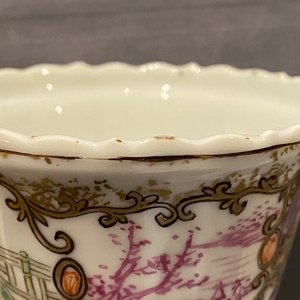 Huit tasses et soucoupes en porcelaine de Chine famille rose, Yongzheng/Qianlong — photo 33