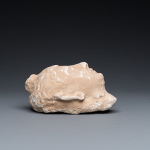 Huit têtes en pierre sculptée d'origines diverses, e.a. Chine, Gandhara et Japon — photo 12