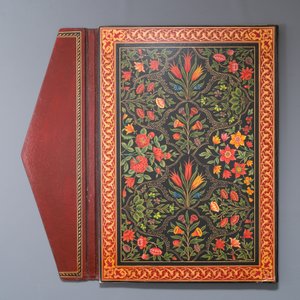 Imam Muhammad al-Jazuli (c. 1404-1465): Dala'il al-Khayrat, manuscrit luxueux en grand format dans un étui en cuir, 20ème — photo 5
