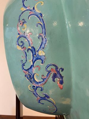 Important bassin de taille exceptionnelle en émaux de Canton, Chine, Yongzheng — photo 17