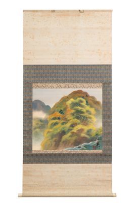 In the manner of Lin Fengmian 林风眠 (1900-1991): 'Forest', watercolour on paper