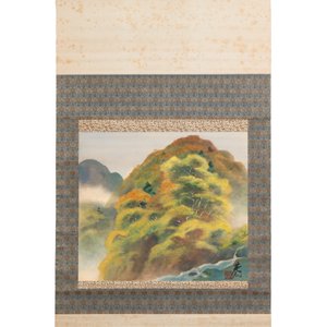 In the manner of Lin Fengmian 林风眠 (1900-1991): 'Forest', watercolour on paper — foto 1