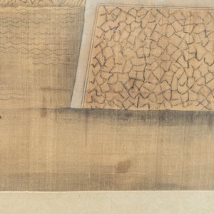 In the manner of Qiu Ying 仇英 (1494-1552): 'Mountainous landscape', ink and colour on silk, 19/20th C. — 照片 5