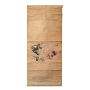In the manner of Wang Xuetao 王雪濤 (1903-1982): 'Peony', ink and colour on paper — 照片 1