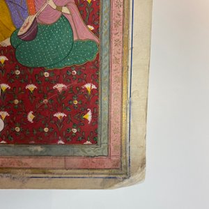 Indian school miniature: 'Audience with Maharaja Ranjit Singh', opaque pigments heightened with gold on paper, 19th C. — 照片 31