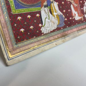 Indian school miniature: 'Audience with Maharaja Ranjit Singh', opaque pigments heightened with gold on paper, 19th C. — 照片 35