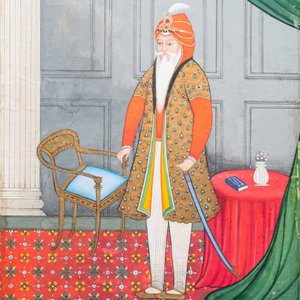 Indian school miniature: 'Maharaja Ranjit Singh' — 照片 1