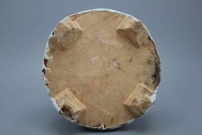 Islamitische ronde tegel of pottensteun, Multan, 19e eeuw