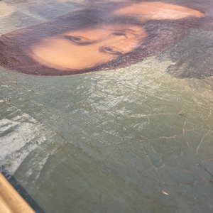 Italiaanse school, naar Leonardo da Vinci: 'Mona Lisa', olie op doek, gedateerd 1839 — foto 104