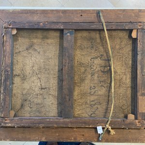 Italiaanse school, naar Leonardo da Vinci: 'Mona Lisa', olie op doek, gedateerd 1839 — foto 106