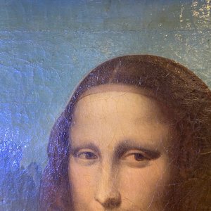 Italiaanse school, naar Leonardo da Vinci: 'Mona Lisa', olie op doek, gedateerd 1839 — foto 17