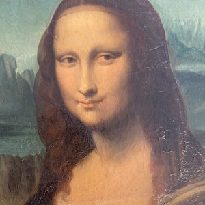 Italian school, after Leonardo da Vinci: 'Mona Lisa', oil on canvas, dated 1839 — photo 101