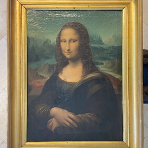 Italian school, after Leonardo da Vinci: 'Mona Lisa', oil on canvas, dated 1839 — photo 105