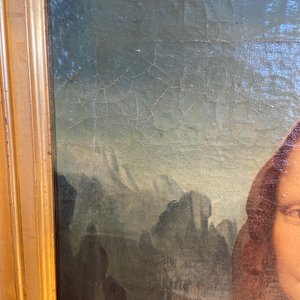 Italian school, after Leonardo da Vinci: 'Mona Lisa', oil on canvas, dated 1839 — photo 25