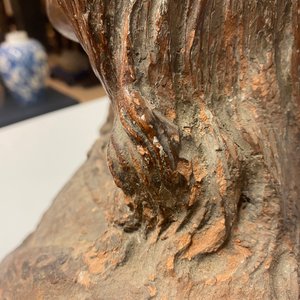 Italian school, surrounding or follower of Agnolo di Polo de’ Vetri (1470 - 1528), a terracotta bust, 16th C.: The young Christ or Cristo Giovinetto — 照片 20
