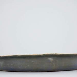 Jack Jefferys (1896-1961): A large decorated green glazed ceramic dish — photo 5